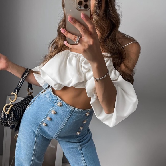 Zara voluminous top - Picture 13 of 16